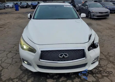 2014 Infiniti Q50 Base from USA, damaged, VIN JN1BV7AP6EM683968